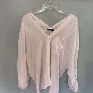 Brandy Melville white blouse